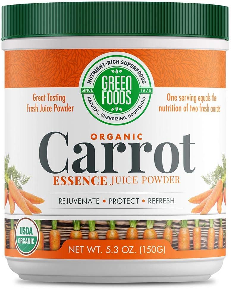 Green Foods - Carrot Essence, 5.3 oz jauhe