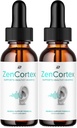 ZenCortex Tinnitus korvan drops - ZenCortex 24, Zen Cortex Liquid Drops, ZenCortex Reviews, ZenCortex Drops for Ear Relief (2 Pack - 2 kuukauden toimitus)