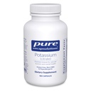Puhtaat kapselit Kalium (Sitrate) - Essential Electrolyte Supplement to Support Nerve & Muscle Function, Adrenals, Hormonit, Heart Health & Energy* - Kaliumsitraatin kapseli - 180 kapselia