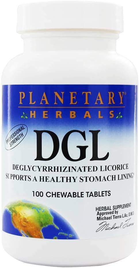 Planeettayrtti DGL Licorice, 100 tablettia