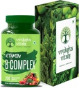 Geneerinen B-vitamiinikompleksi 100% RDA - 200 tablettia/kapselia - B-vitamiinilisä (B1, B2, B3, B5, B6, B7, B9, B12), vihreä
