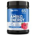 Optimum Nutrition Amino Energy - Pre harjoitus Green Tea, BCAA, Aminohapot, Keto Friendly, Green Coffee Extract, Energy Powder - Sininen Vadelma, 65 Tarjoilut (Pakkaus toukokuussa Vary)
