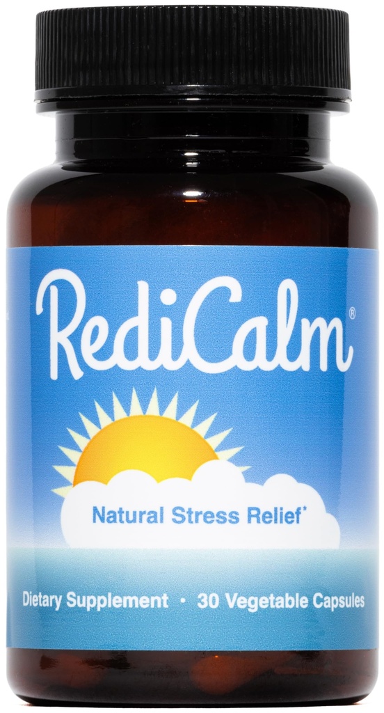 Natural Stress Relief Supplement - ei-GMO, Vegaani, Gluteeniton