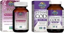 Garden of Life Heart Resveratrol Supplement & Zink Supplements 30mg High Potency Raw Zink och Vitamin C Multimineral Supplement