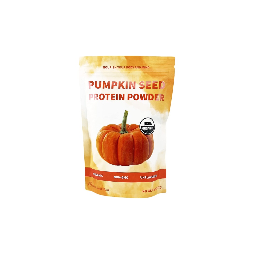 Cherie Sweet Heart Kurpitsa Seed Protein Powder 8 oz, 100% ei-GMO, Dairy-Free, Keto-friendly, Gluteeniton, soijaton, kasviperäistä proteiinia