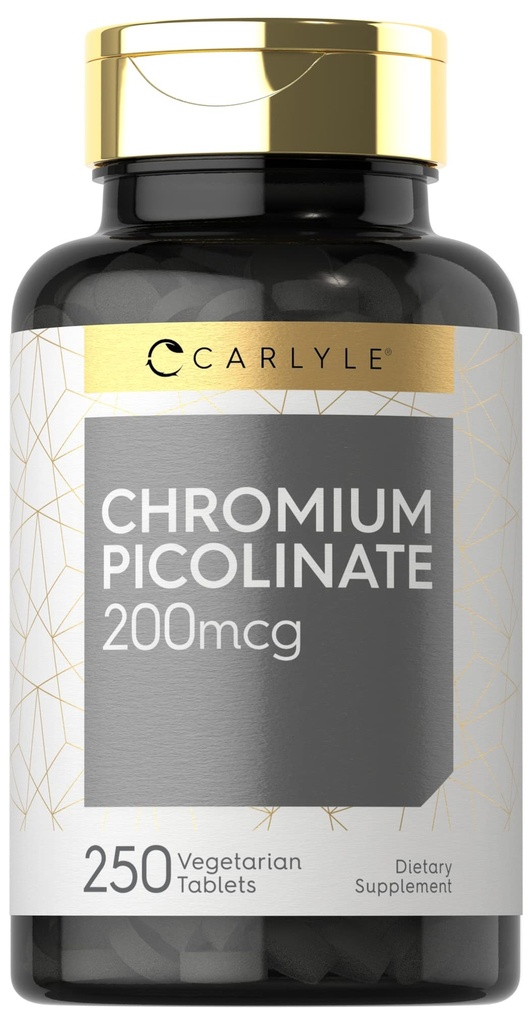 Carlyle Cromice Picolinate 200 mikrogrammaa ... 250 Kasvisruokaa...