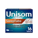 Unisom SleepTabs, Nighttime Sleep-aid, Doxylamine Succinate, 16 tabletter