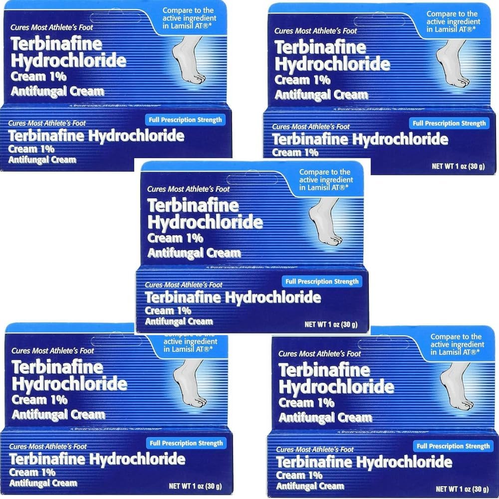 Terbinafine Hydrochlorothiade 1% 1 viikon ajan urheilijaa.