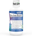 Vital Earth Liquid Joint Support Supplement - Glucosamine, Chondroitin, MSM Plus Hyaluronic Acid, Boswellia & Fulvic Acid (70+ Trace Minerals), 32 Oz + 1 Oz Cup