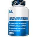Evlution Anti Aging Trans Resveratrol täydentää ravitsemus Super antioksidantti täydentää 250 mg Trans-Resveratrol alkaen Resveratrol 500mg Japanese Knotweed uute Immuuni ja sydän terveys