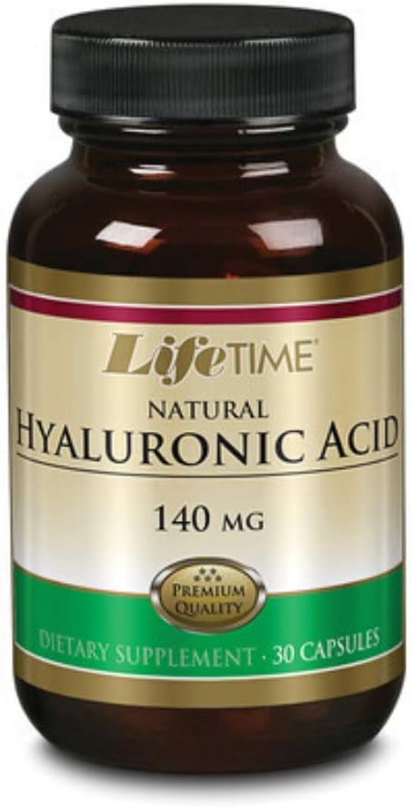 LIFETIME Hyaluronihappo, Kapseli (Btl-Glass) 140 mg 30ct