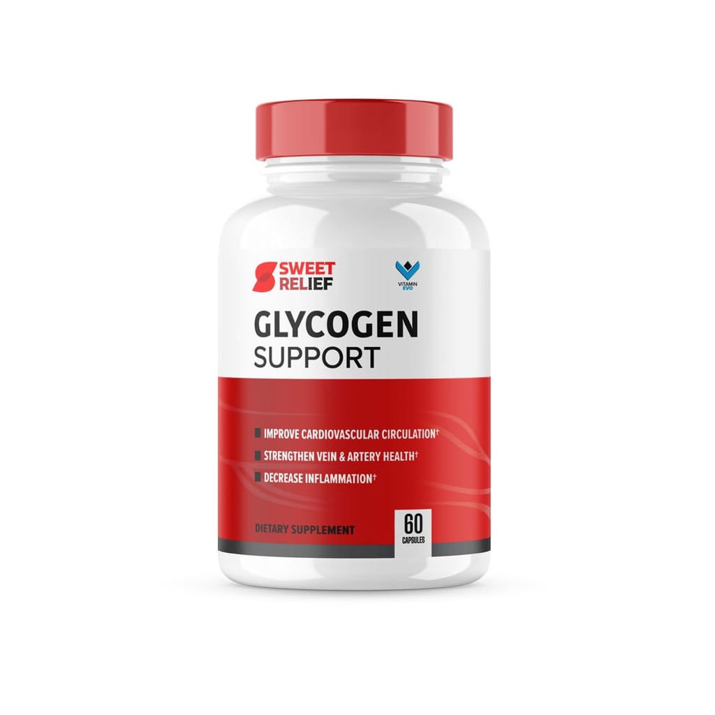 Sweet Relief Glycogen Support - SweetRelief Blood Alves Cleaner, Sweet Relief Kapselit, Advanced Formula Glyco Optimizer, Sweet Relief Relief Reviews (60 kapselia) 1 kuukauden toimitus