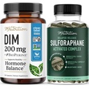 Sulforaphane Complex 200 mg DIM täydentää tehostettua Estrogeenitasapaino naisten ... Advanced Microbeadlet Technology Hormonitasapaino (60 Servings) diindolyylimetaani kapselit (120 Servings)
