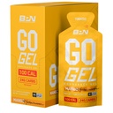 BPN Go Gel Endurance, 24 g hiilihydraatteja & 100 kaloria/ pakkaus, vegaaninen + gluteeniton juoksugeeli, 10 kerta- annospakkausta, mango