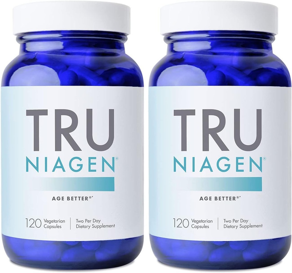 TRU NIAGEN Patentoitu NAD täydennysosa anti ikääntyminen ja solujen regeneraatio, Niagen, 60 300 mg Tarjoilut 