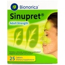 Bionorica Sinupret Adult Strength Sinus - Immunosupport Supplement - Kaikki luonnolliset - Herbal Nasal Passage & Immuniteetti Boost - 25 tablettia