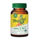 MegaFood Baby & Me 2 Prenatal Vitamiinit ja kivennäisaineet - Vitamiinit naisille - Folaatti (Foolihappo luonnollinen muoto), Koliini, rauta, jodi, ja C-vitamiini, D-vitamiini ja enemmän - 120 Tabs (60 Servings)