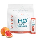 Cellutrex® H2O Elektrolyytit Elektrolyyttijauhe Drink Mix, Zero Sugar, Natural Salt Hydration Packetit Recovery and Wellness, Greippi, 20 Sticks