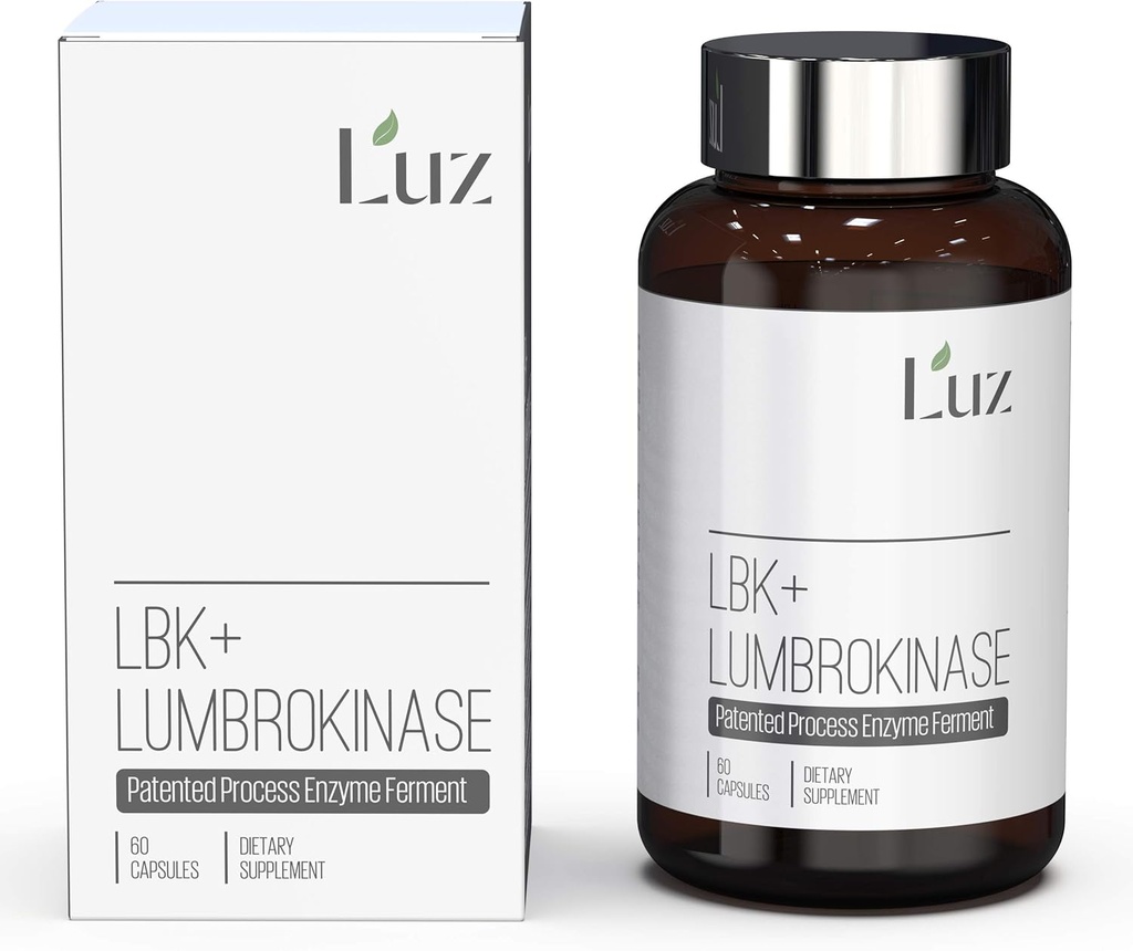 Luz LBK+ Lumbrokinaasi - Patentoitu prosessi - 60 kapselia