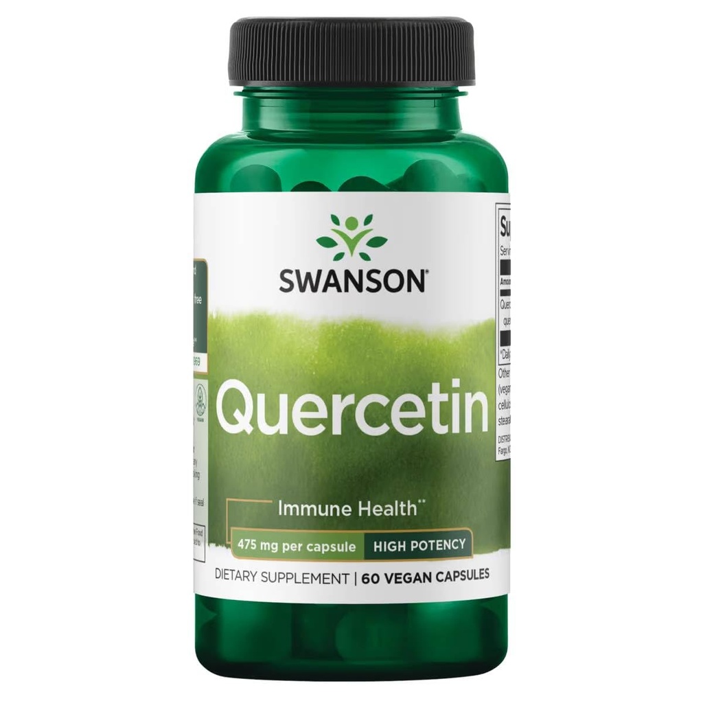 Swanson High Potency Quercetin - (60 kasviskapselia)