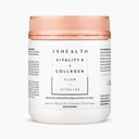 JSHealth-vitamiinit Vitality X + Collagen - Kauneusjauhe täydentää Aloe Vera Silica ja Vitamiineja C & E ravitseva hiukset iho ja kynnet (180g)