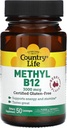 Country Life - Överlägsen B-12, Berry Flavored, 3000 mcg - 50 Sublingual Lozenges