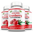 Ei-GMO Cranberry Voiöljy 12,600 mg - Triple Strength Softgels - Helppo niellä pillereitä miehille & naisille, 3 pullot