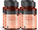 Pureclinica High Potency Ginkgo Biloba 30 000 mg x 360 tablettia (4 pullo 90) - 12 kuukautta toimitus - 5 Kertaa Kilpailijatuotteiden vahvuus