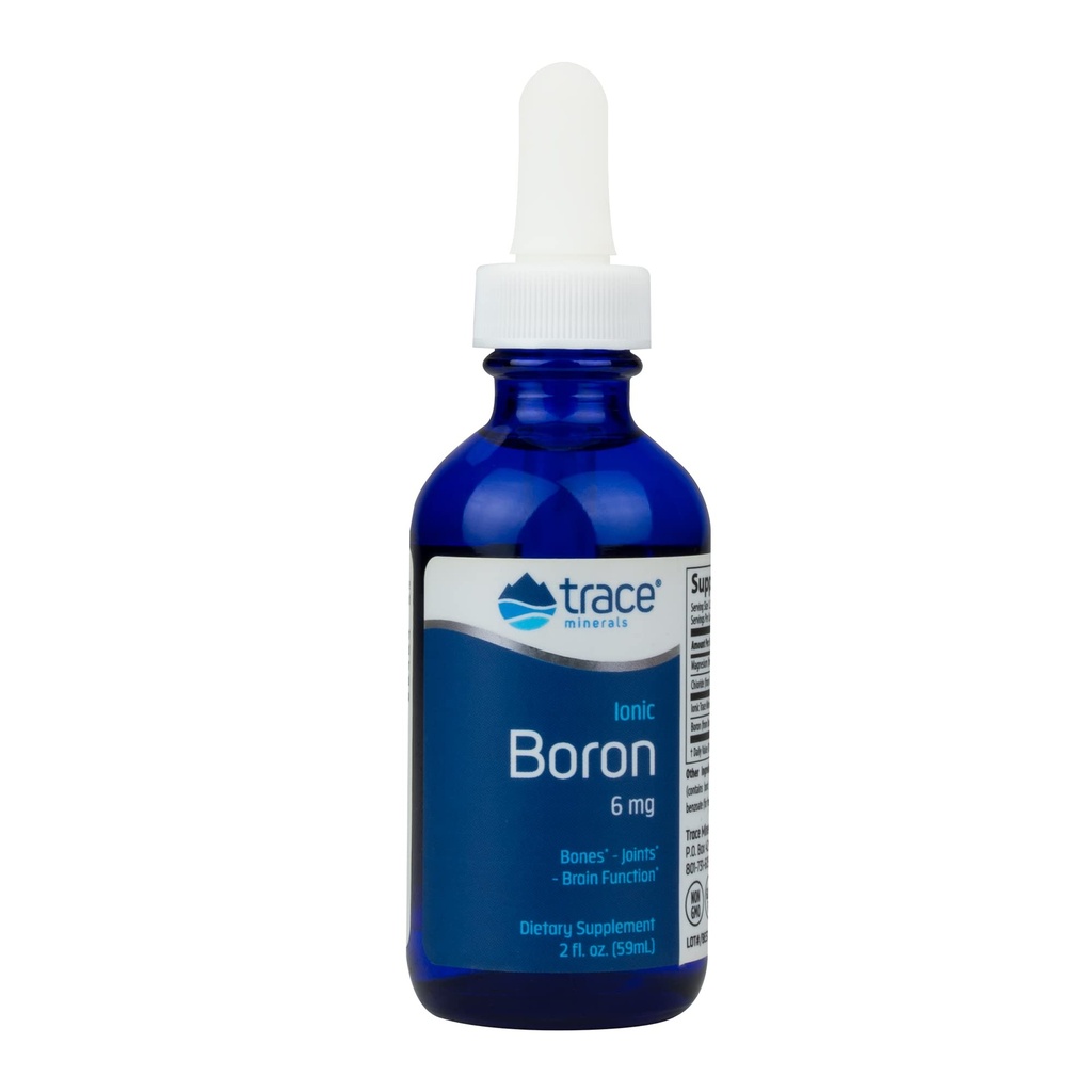 TRACE MINERALS TUTKIMUS SPO Liquid Ionic Boron, 2 OZ