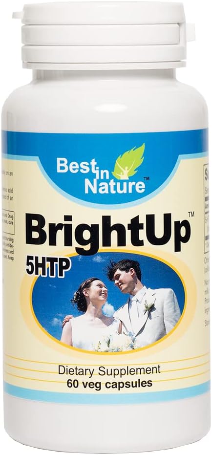 BrightUpTM-5 HTP - Terveen mielialan tuki täydentää Griffonia simplicifolia Extract, välimetaboliitti välillä Aminohappo L-tryptofaani ja serotoniini.