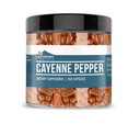 Maassa syntyneet elementit Cayenne Pepper 200 kapselia, puhdas ja laimentamaton, ei lisäaineita
