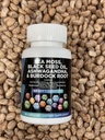 Sea Moss, Black Seed Oil, Ashwagandha, Burdock Root Supplement, 60 kapslar