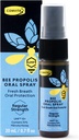Comvita Bee Propolis Chroat Spray - Natural Immune Support, rauhoittava Mint Flavor Uuden-Seelannin UMF 10+ Manuka Honey, antioksidantti, Ravintolisä - 0,7 fl oz