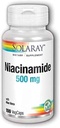 Niacinamidi 500 mg Solaray 100 VegCaps