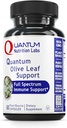 QNL Quantum Olive Leaf Support - Organic Olive Extract Capsules - Hjärthälsotillskott för män och kvinnor - Dagligt immunstöd för vuxna - 60 Plant-Source Capsules