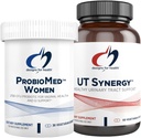 Designs for Health Vaginal Probiotic & UT Support Bundle - ProbioMed Women Probiotic (30 kapselia) for Gut Health & Vaginal pH, UT Synergy (60 kapselia) Virtsatie tuki Hibiscus & D- Mannose