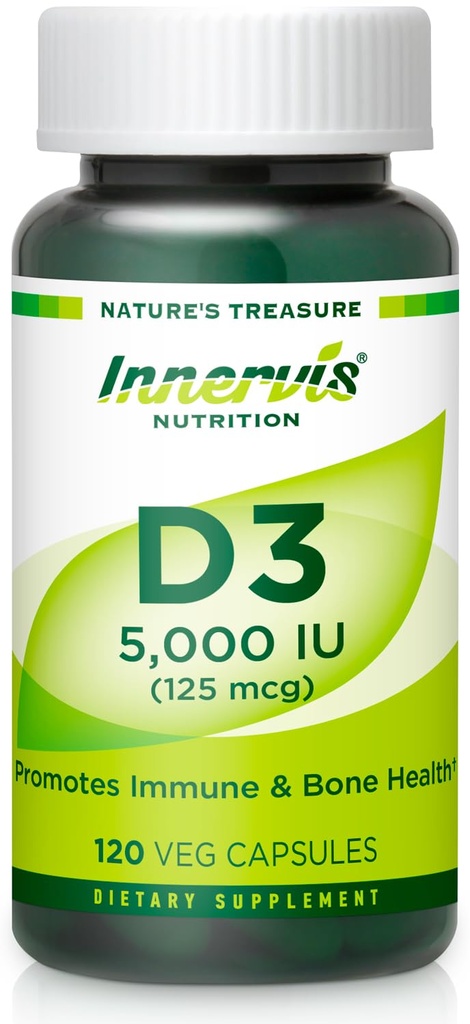 Potenssi D3- vitamiini 5000 IU