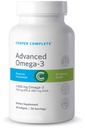 Cooper Complete - Advanced Omega 3 - Kalaöljy Supplement, Voiöljy EPA + DHA Omega-3 Rasvahapot 1400 mg - 60 Softgels per pullo. 4 pakkaus