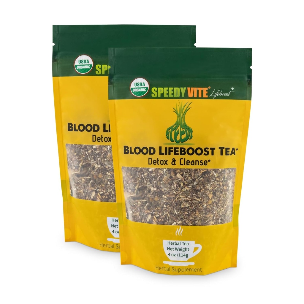 Blood Cleansing LifeBoost Tea Organic  Yrtti