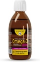 Nestemäinen Omega 3 Fish Oil - High Potency. Edistää aivot, silmät, sydän ja immuuni terveys. Luonnollinen triglyseridi. 237 ml / 8oz - 48 Tarjoilua. Mango