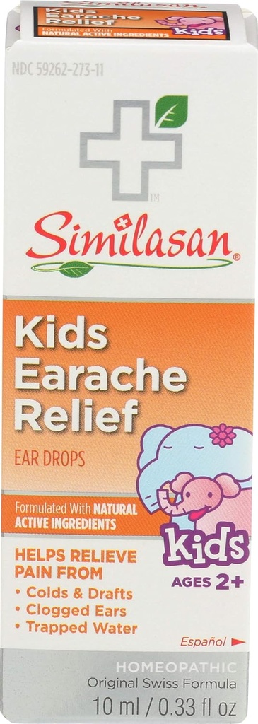 Similasan, Lapset Eearache Relief Drops, 0,33 Fl Oz3