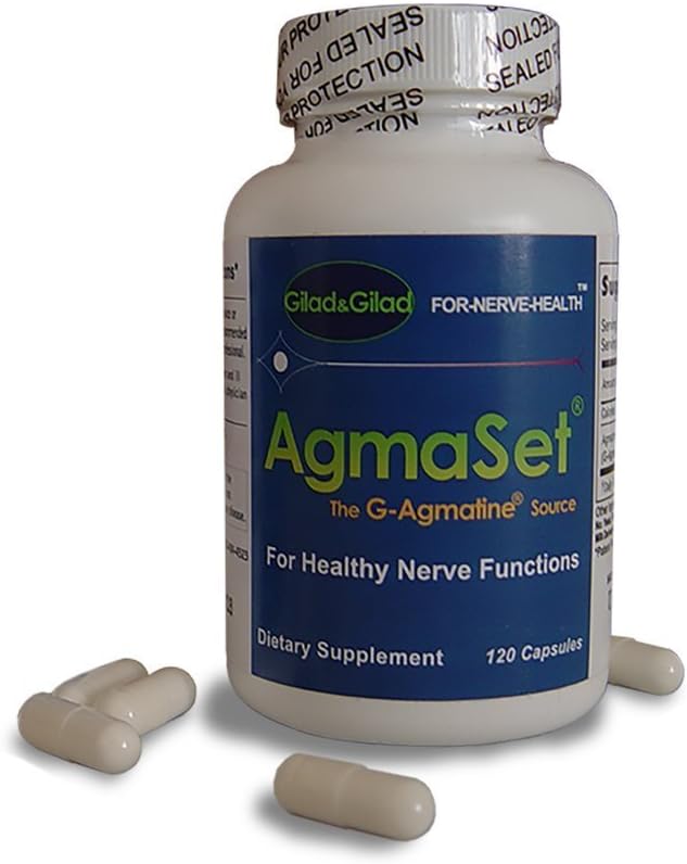 AgmaSet - täydentää Gilad&Gilad Tiedemiehet, jotka löysi Agmatine Nerve Health.