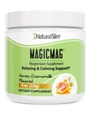 NaturalSlim Magicmag Pure Magnesium Citrate Powder Stress, förstoppning, muskel, hjärthälsa och sömnstöd | Honey Chamomile Magnesium Supplement - 8oz Drink Mix (Solo)