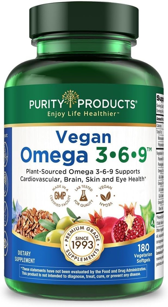 Puhtaus Tuotteet Vegaani Omega 3-6-9 Formula - 