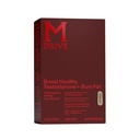 Mdrive Boost and Burn Testosteroni Support Supplement and Fat Burner, KSM-66 Ashwagandha, Advantra Z, 75 kapselia