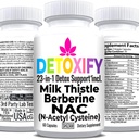 SHIZAM Milk Thistle NAC täydennysosa N-Asetyl Cysteine for Glutatione 