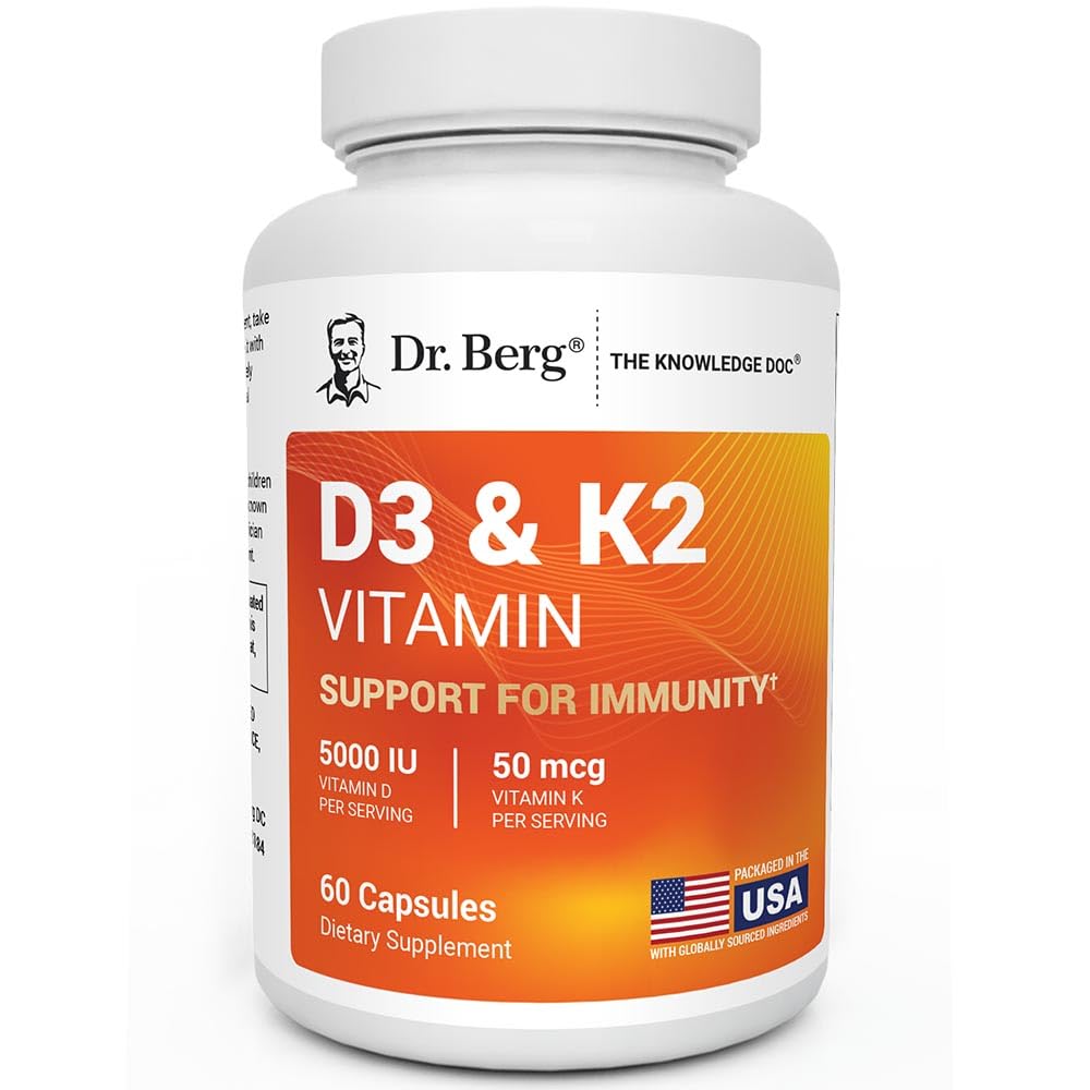 Tri Berg Maximum Strength 2-in-1 D3-vitamiini K2 5000 IU 