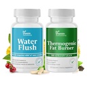 DR VITAMIN LIUOTUKSET Diureetit vesi pillerit & termogeeninen rasva poltin Bundle - 120 kapselia