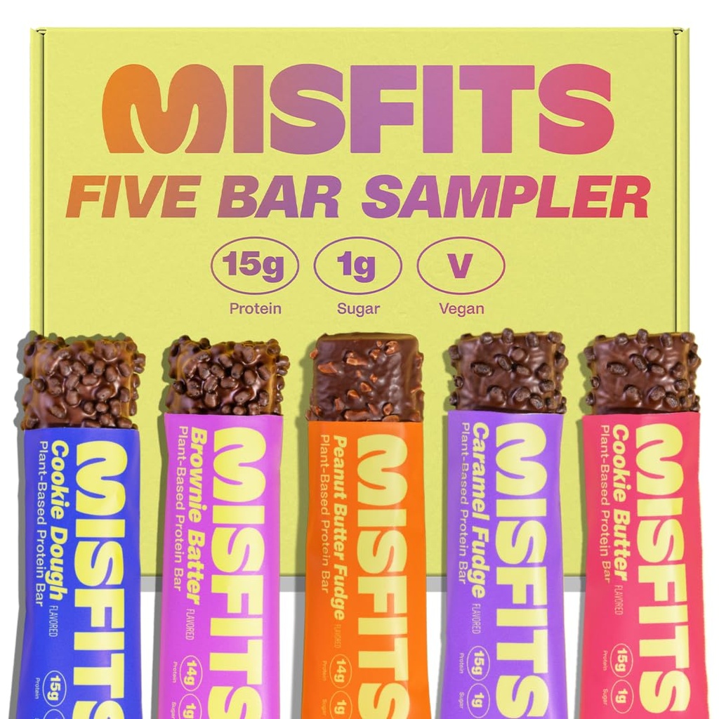 Misfits Vegan Protein Baarit - Päivitetty resepti 