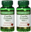 Nature's Bounty Valkosipuliuute 1000 mg Softgels for Cardiovascular Support,100 ea (Pakkaus 2)